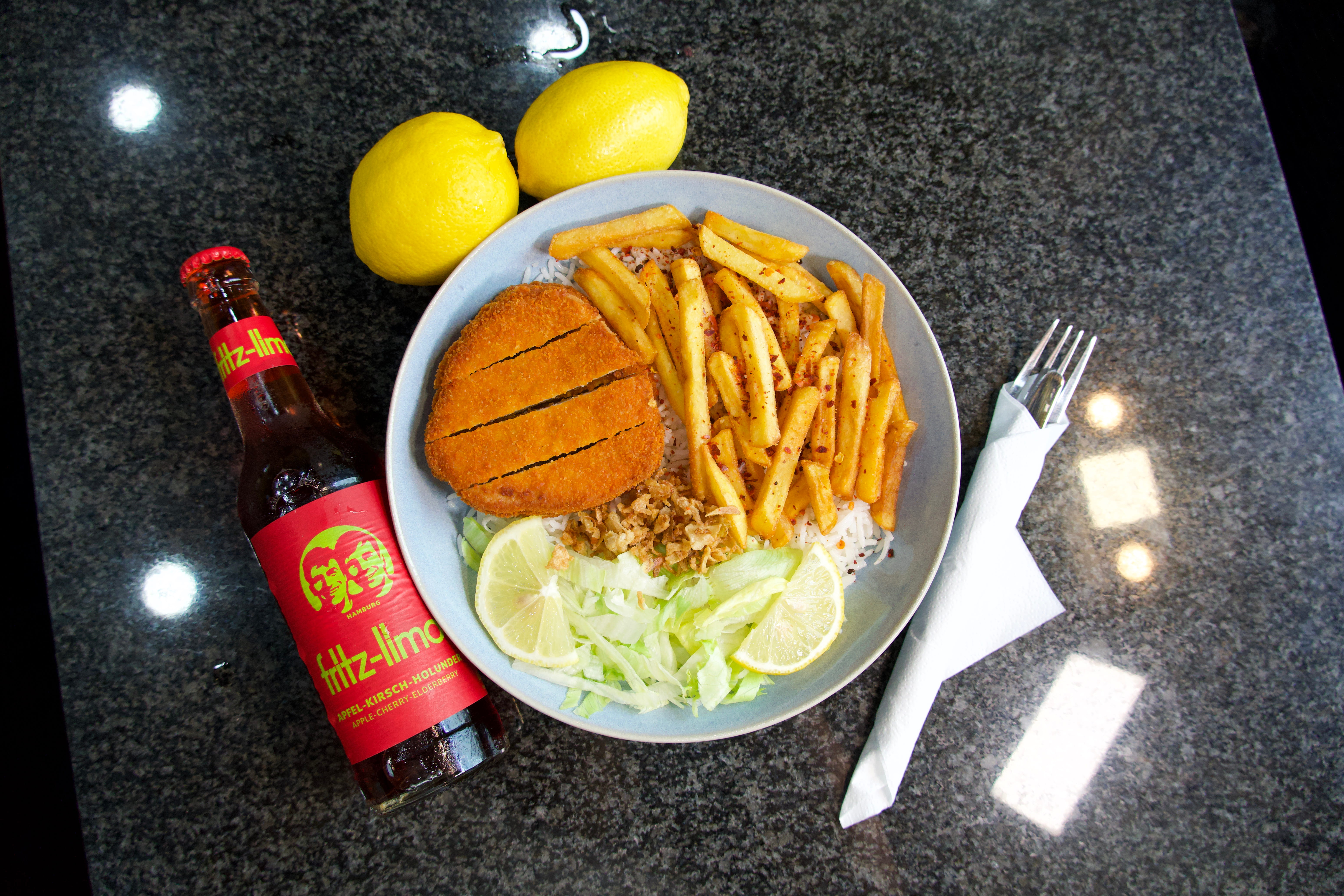 Schnitzel & Pommes Bowl