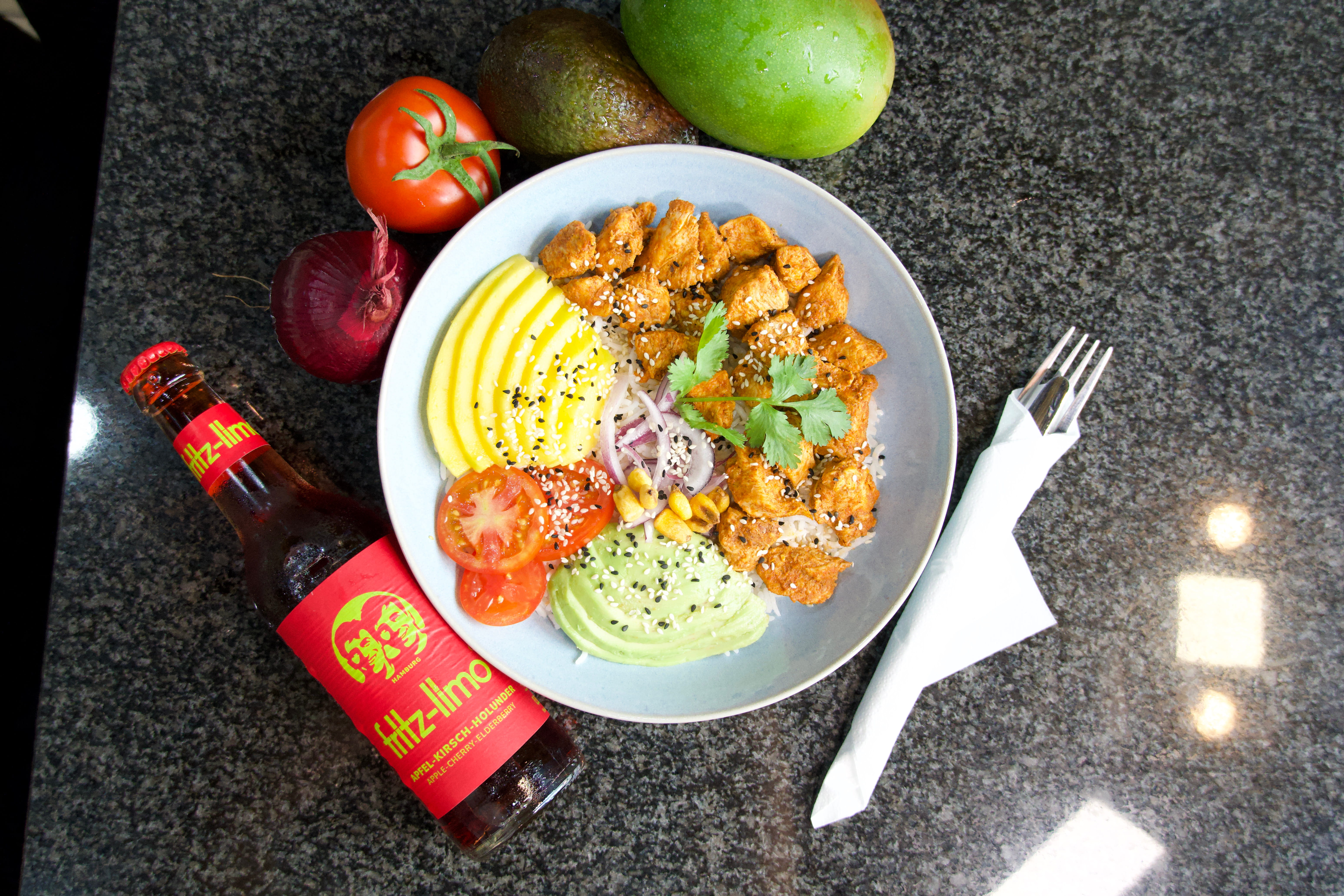Mango Chicken Bowl