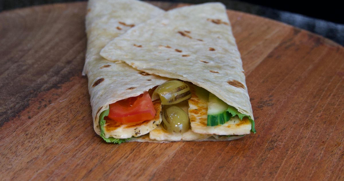 Halloumi Wrap