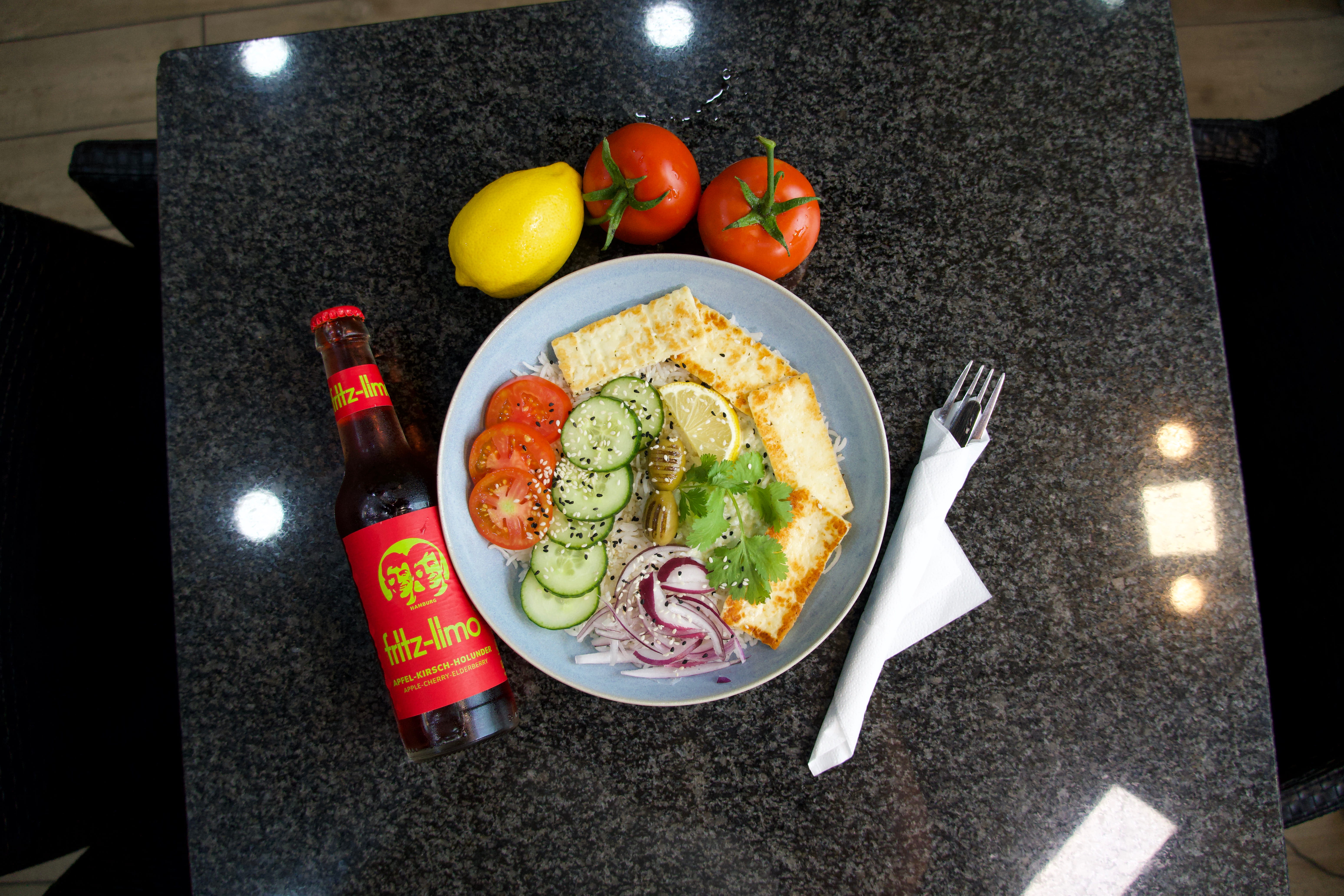 Halloumi Bowl